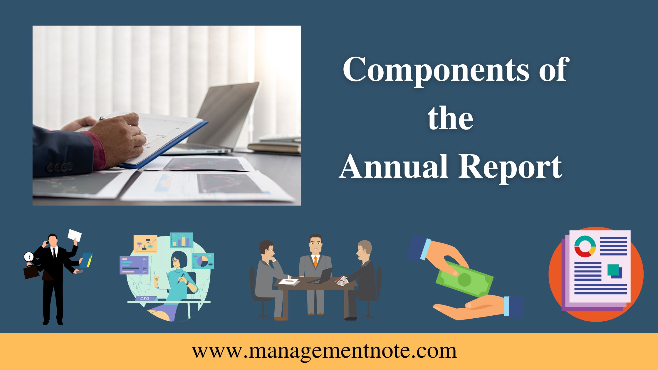 Components Of The Annual Report 6 Major Components Financial Accounting
