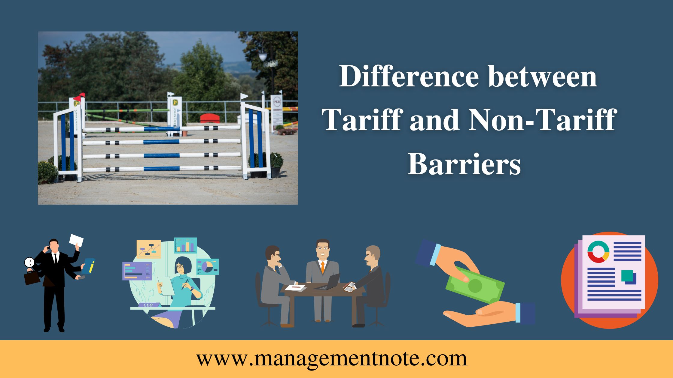 Difference between Tariff and Non-Tariff Barriers