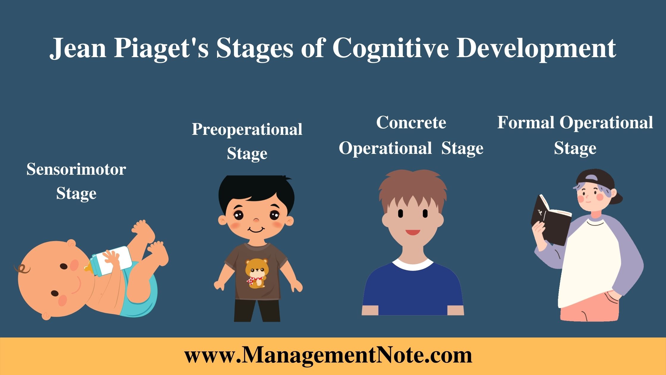 explain piagets stages of cognitive development