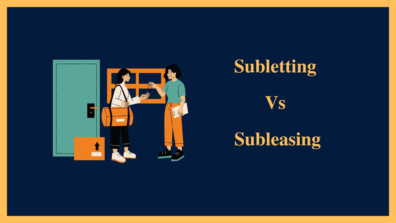 Subletting vs Subleasing 8 Major Differences between Subletting and