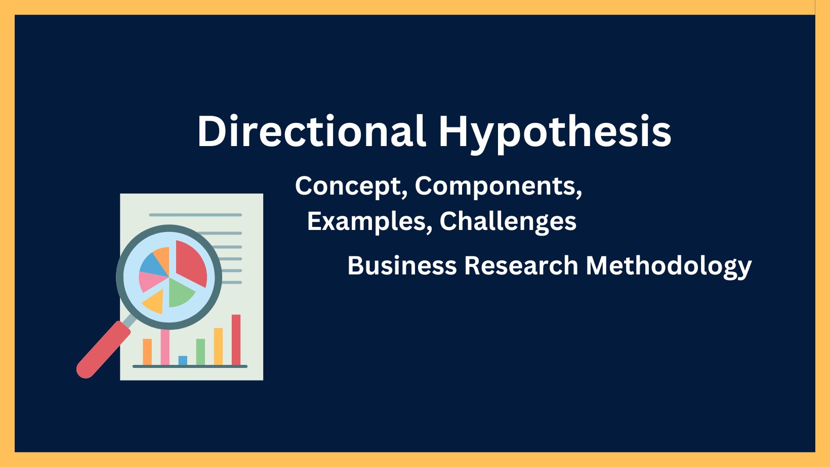 directional hypothesis definition psychology example