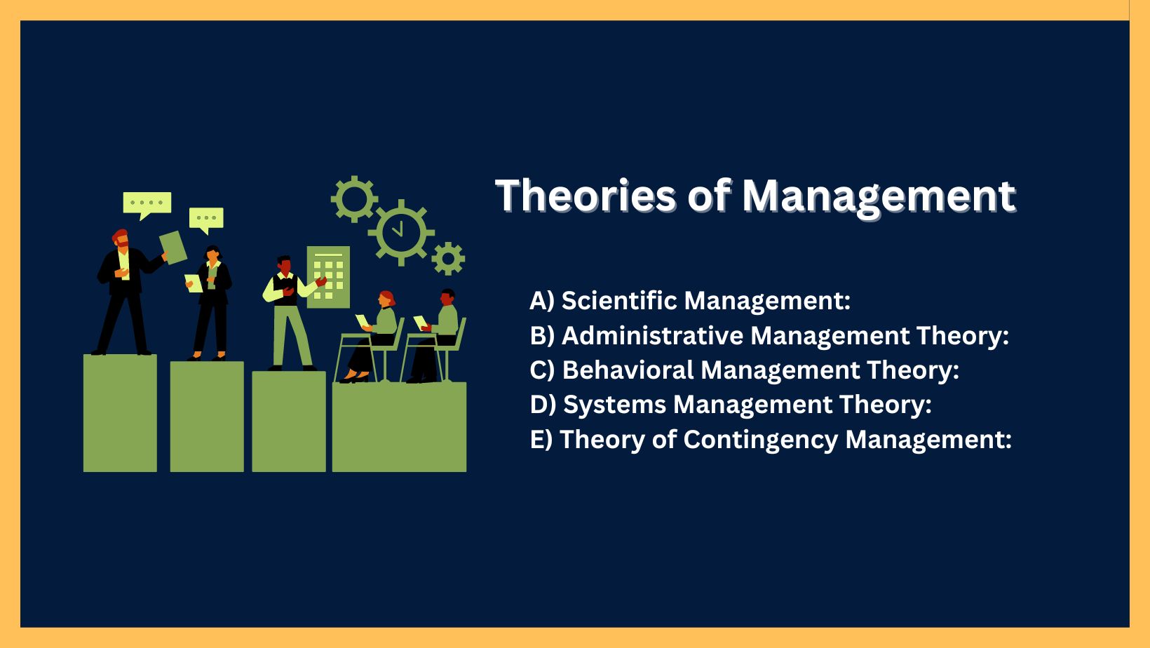 Theories Of Management 5 Major Theories Explained In Detail 